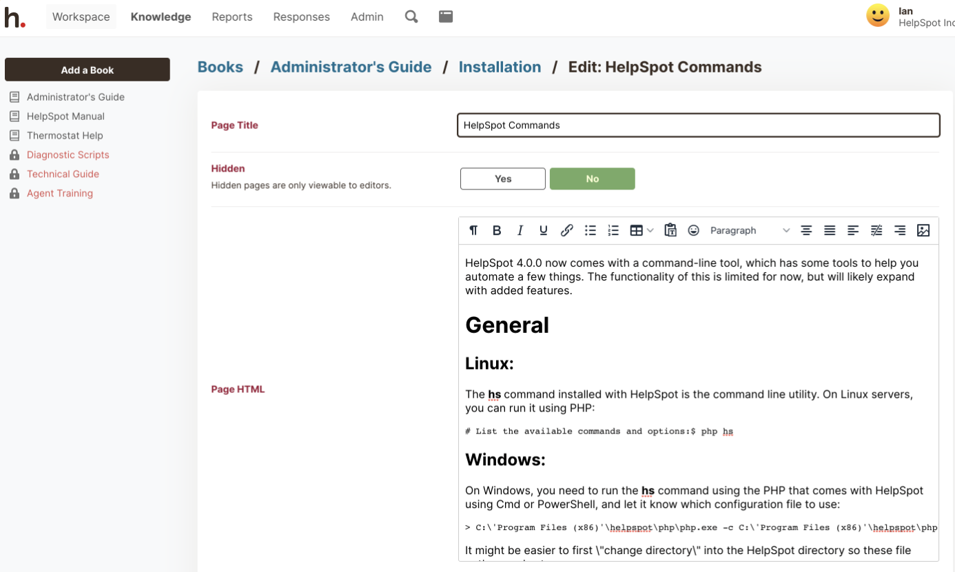 HelpSpot's Knowledge Base and Self-Service Portal